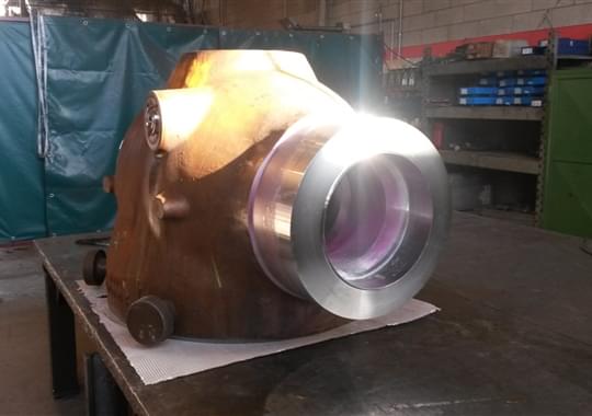 Welding Overlay - Body TopEntry 18inch2500 LCC+Inconel600 1